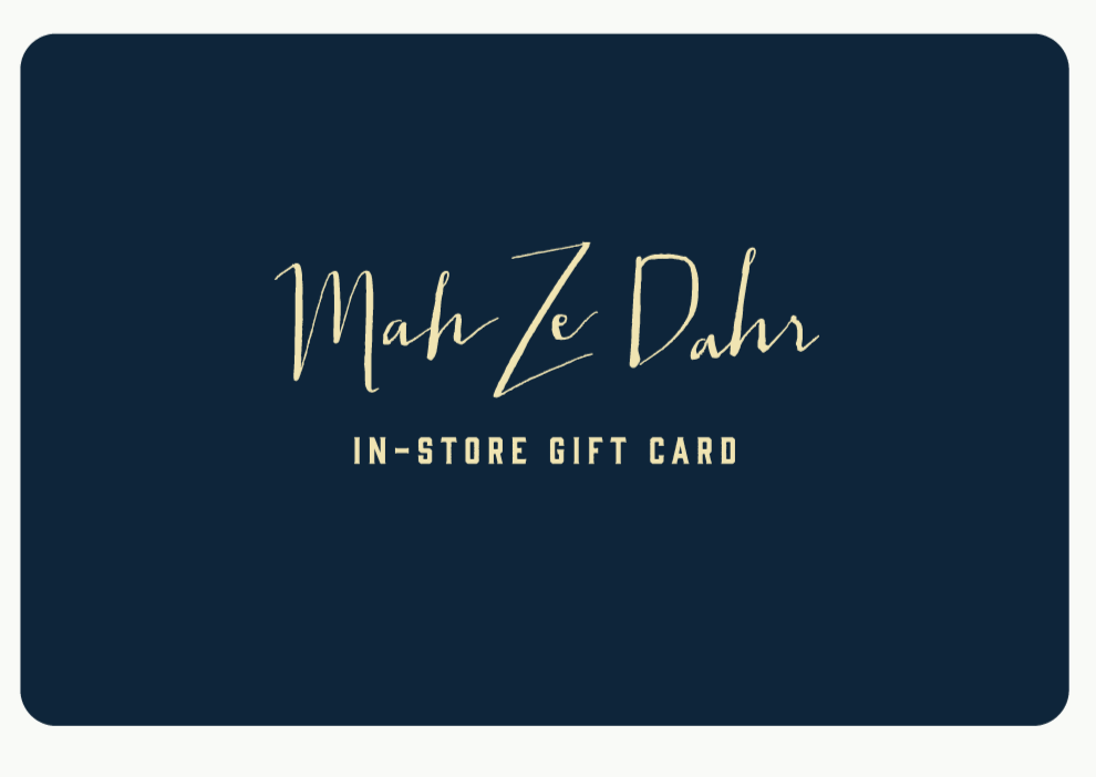 In Store Gift Card Mah Ze Dahr Bakery in-store-gift-card-mah-ze-dahr-bakery